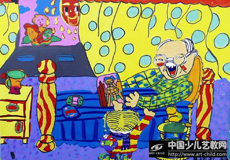 作品名称《温馨的家》