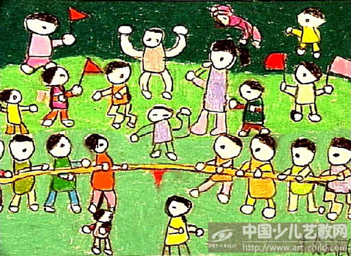 作品名称: 《拔河比赛》