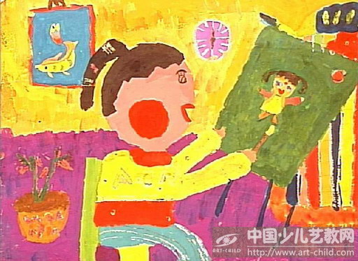 作品名称《画画我自己》