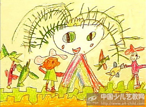 作品名称《春姑娘》