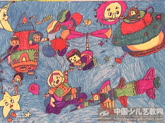作品名称:  《太空游乐园》