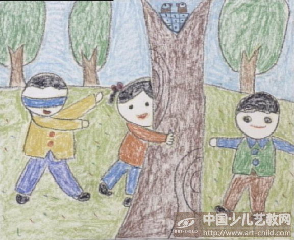 作品名称:  《捉迷藏》