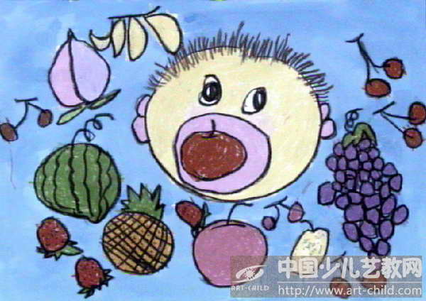 作品名称《我喜欢吃的水果》