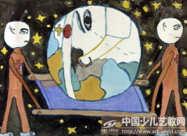 作品名称:  《拯救地球》