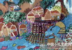 美丽的小山村
