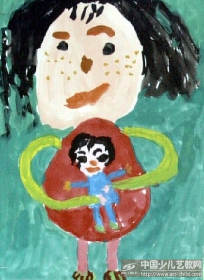 作品名称《妈妈抱我》