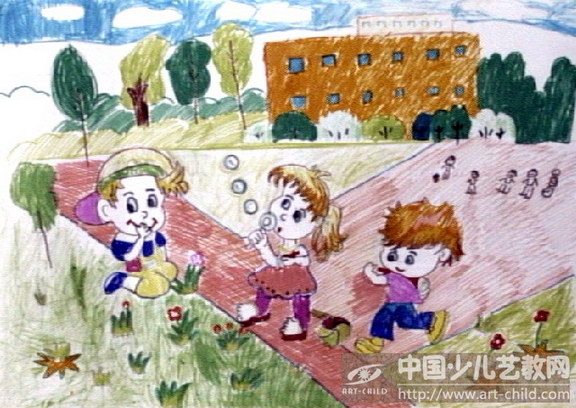 作品名称:  《我爱幼儿园》