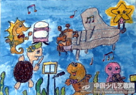 作品名称:  《大海的音乐会》