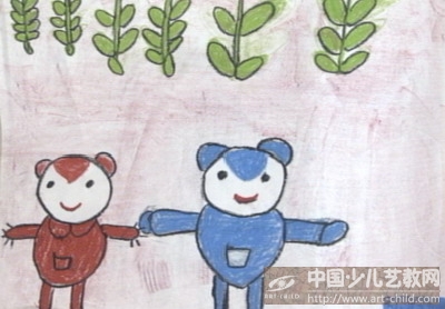 作品名称:  《两个好朋友》