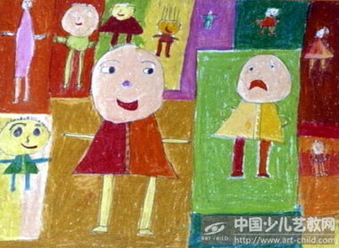作品名称:  《我照哈哈镜》