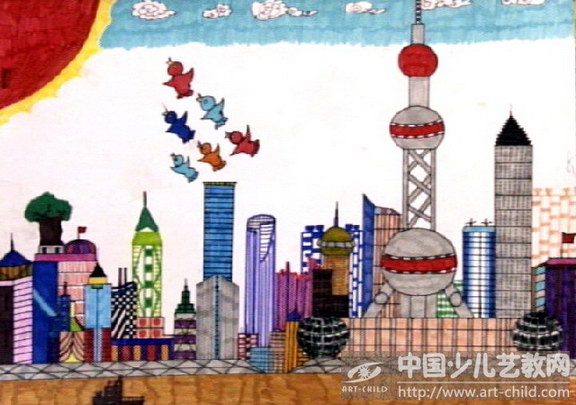 作品名称《东方明珠》