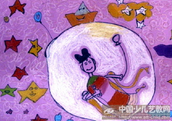 作品名称:  《嫦娥奔月》