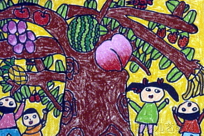 作品名称:  《神奇的果树》