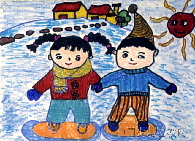 作品名称:  《冬天爱锻炼》