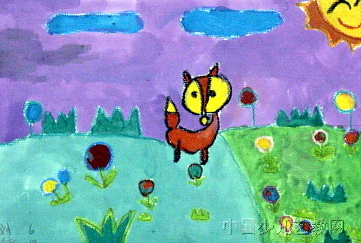 作品名称:  《草地上》