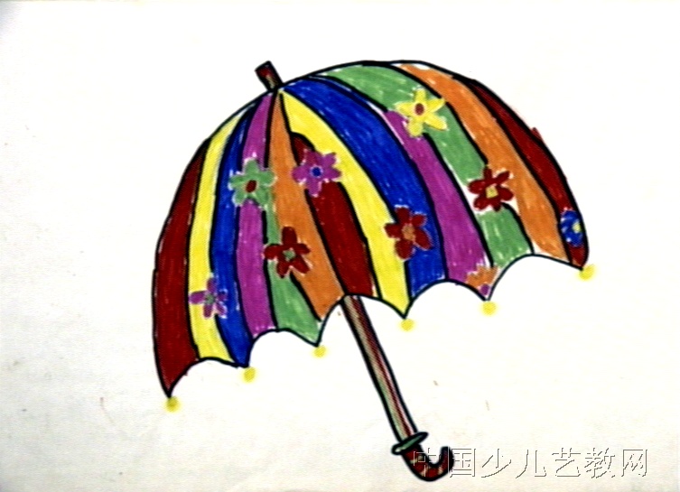作品名称:  《漂亮的雨伞》