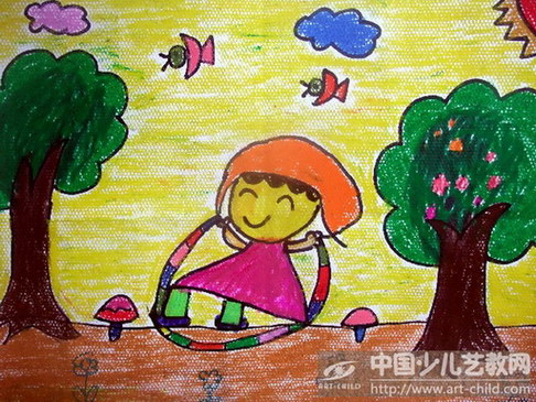 作品名称《天天锻炼身体棒》