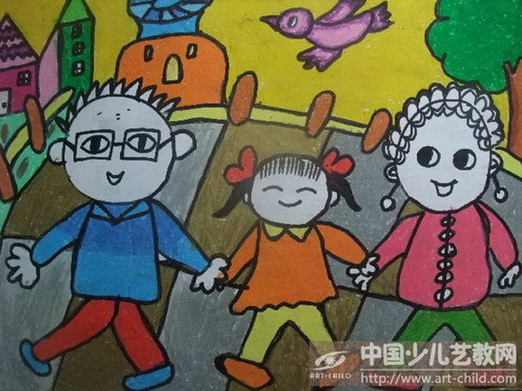作品名称《我的一家》