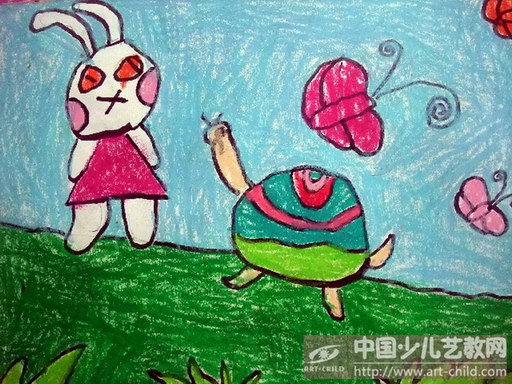 作品名称: 《龟兔赛跑》
