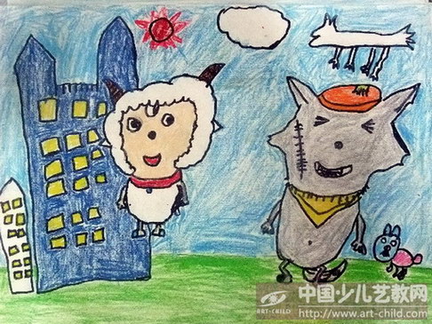 作品名称《喜羊羊与灰太狼》
