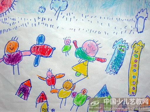 作品名称《快乐的一天》