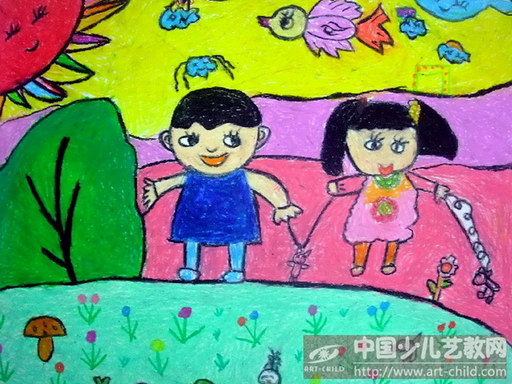 作品名称《我和我的好朋友》