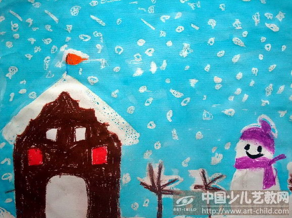 作品名称:  《下雪天》