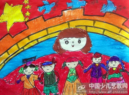 作品名称:  《祖国妈妈,我们爱您》