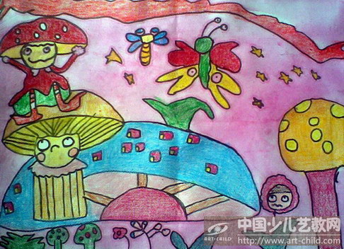 作品名称《我的童话世界》