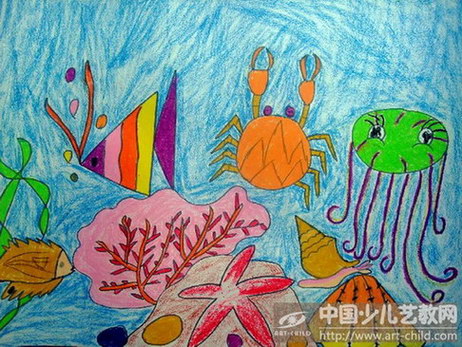 作品名称:  《海底世界》