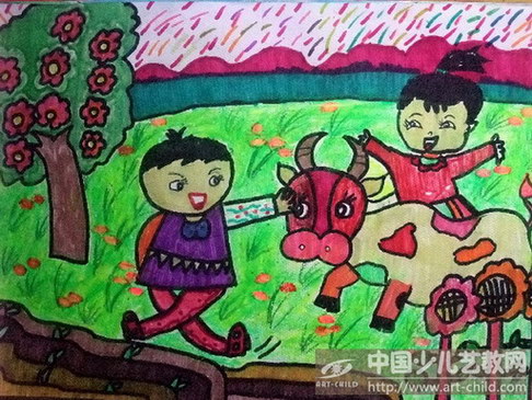 作品名称:  《放牛娃》