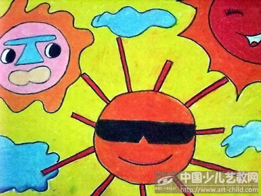 作品名称《太阳一家》