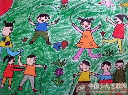 作品名称:  《我运动我快乐》