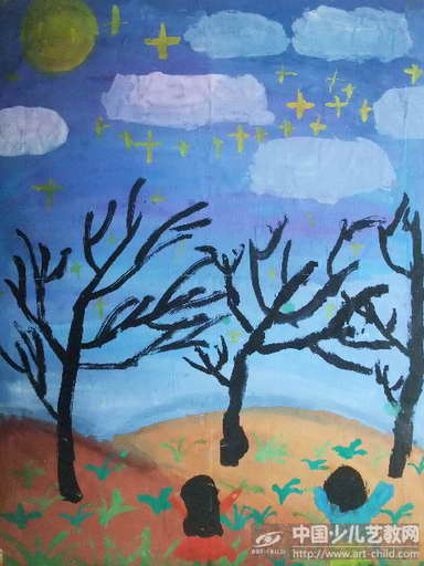 作品名称:  《夜景》