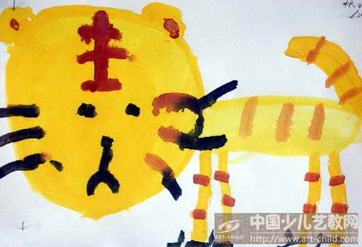 作品名称《老虎》