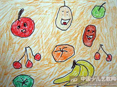 作品名称:  《丰收的水果》