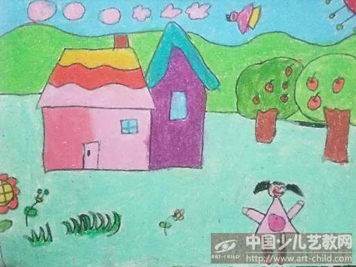 作品名称《我心中的家》