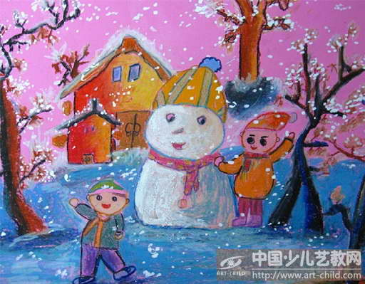 作品名称:  《雪花飘飘》
