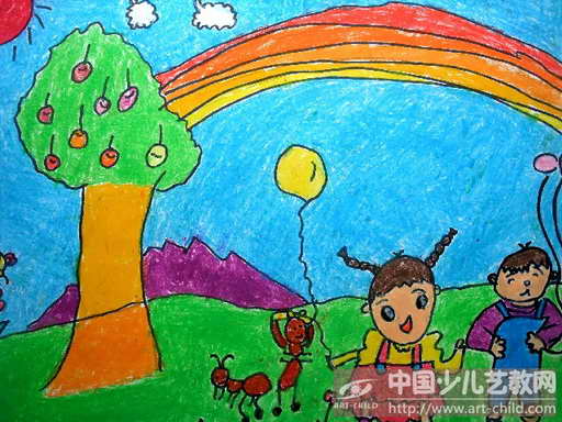 作品名称:  《我爱大自然》