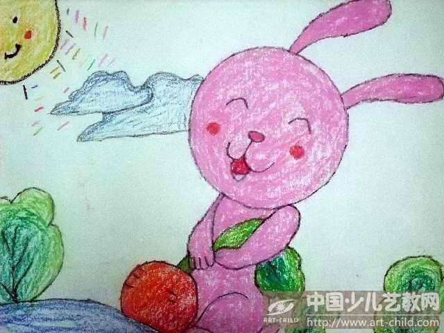 作品名称:  《拔萝卜》