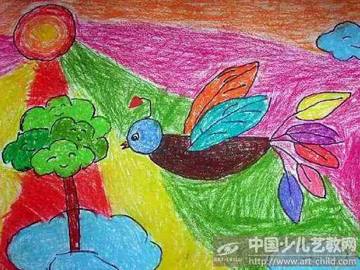 作品名称:  《小鸟的家》