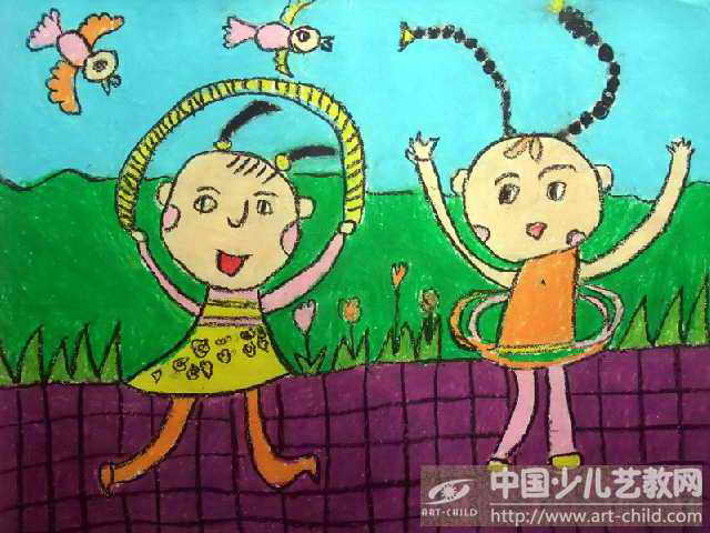 作品名称《天天锻炼身体好》