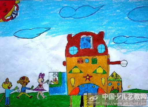 作品名称《图书馆》