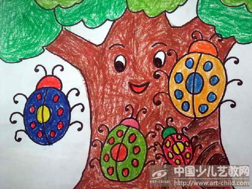 粘贴画春天来了教案