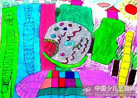 作品名称:  《我的家乡双塔山》