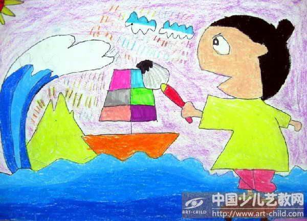 作品名称:  《神笔马良》