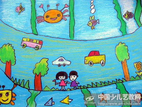 作品名称《未来水世界》