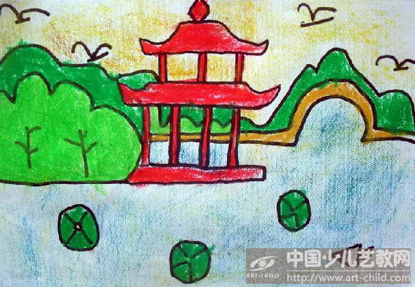 作品名称:  《小桥流水》