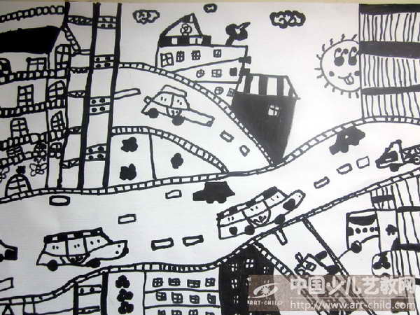 作品名称:  《马路上的风景》