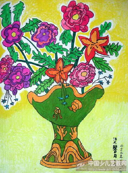 作品名称《老师的花瓶》